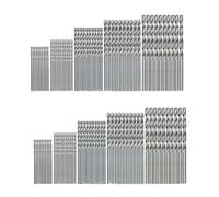 Lot de 100 forets HSS avec revêtement doré, traités thermiquement pour plus de dureté et de précision, compatibles avec perceuses sans fil et filaires, 1 à 3 mm, tailles assorties (B)
