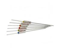 Lot de 100 fusibles thermiques TF RY 10 A 15 A 250 V, température: 85 °C, 100 °C, 105 °C, 100 °C, 120 °C, 130 °C, 152 °C, 165 °C, 172 °C, 185 °C, 192 °C, 200 °C, 216 °C, 240 °C, 280 °C, 300 °C(10A,142