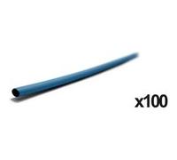 Lot de 100 gaines thermo rétractable 1m - Ø3,2/1,6 Bleu G