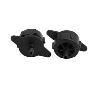 Lot de 100 goutteurs compensateurs de pression | Émetteurs d'irrigation goutte à goutte avec débits de 2 L/H 4 L/H 8 L/H | Goutteur de jardin à économie d'eau pour pelouse, parterres de fleurs et