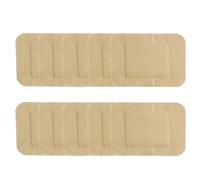 Lot de 100 grands pansements autocollants résistants au lavage pour premiers secours, hémostase, pansements pour kit de premiers secours, cicatrisation des plaies, 76 x 51 mm