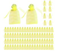 Lot de 100 grands sacs de protection en nylon vert pour fruits, arbres, fraises, légumes (gris peu profond) - 10 x 12 cm