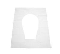 Lot de 100 housses de siège de toilette jetables et imperméables, coussins portables pliés individuellement, for voyage, hôtel, usage public Pour Les Voyages