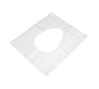 Lot de 100 housses de siège de toilette jetables, imperméables et antidérapantes, emballées individuellement, universelles Pour Les Voyages