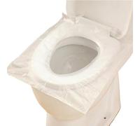 Lot de 100 housses de siège de toilette jetables, universelles et imperméables, for centres commerciaux et bureaux Pour Les Voyages