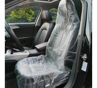 Lot De 100 Housses De Siège De Voiture Jetables En Plastique, 20 G Housse De Siège Voiture Jetables, Housse Plastique Jetable, Imperméables Transparente Housse Pour Siège Pour Protection Siège Auto