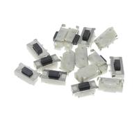 Lot de 100 interrupteurs tactiles DC12 V 50 mA 3 x 6 x 3,5 SMD 3 x 6 x 3,5 pour MP3 MP4 Tablette PC Bouton Bluetooth Casque Télécommande (sacs)