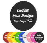 Lot de 100 jetons de poker personnalisés, logo/image/texte sur jeton, impression double face en couleur, idéal pour une soirée de casino, un jeton de boisson au bar et un enterrement de vie de jeune