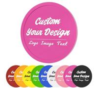 Lot de 100 jetons de poker personnalisés, logo/image/texte sur jeton, impression double face en couleur, idéal pour les soirées de casino, les jetons de boisson au bar et les enterrements de vie de