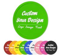 Lot de 100 jetons de poker personnalisés, logo/image/texte sur jeton, impression double face en couleur, idéal pour les soirées de casino, les jetons de boisson au bar et les enterrements de vie de