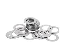 Lot de 100 joints de réglage de précision ultra-fins de 0,5 mm, rondelles plates en acier inoxydable haute résistance M3 M4 M5(M3x6mm)