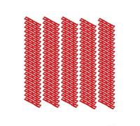 Lot de 100 joints de sortie rouges pour rallonges de boîte électrique, entretoises faciles à utiliser pour projets électriques domestiques
