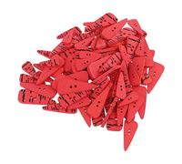 Lot de 100 jolis boutons de nez en forme de carotte pour décoration de cartes cadeaux et projets de Noël
