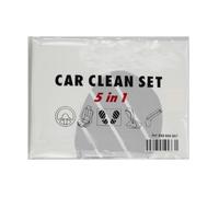 (Lot de 100) Kit 5 en 1 Protection Intérieure de Volant Tapis Siège Pommeau et Frein à Main compatible pour Tous les Véhicules