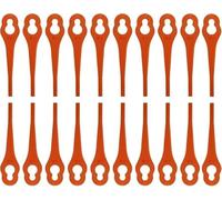 Lot de 100 Lames Compatible pour Coupe Bordure PolyCut 2-2 PolyCut 3-2, FSA 45 FSA 57 FSE 52, Lames en Plastique pour Coupe Bordure Stihl sans Fil