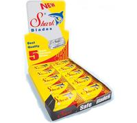 Lot De 100 Lames De Rasoir Shark Super Stainless-Emballage Peu Encombrant
