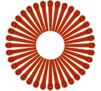 Lot de 100 lames de rechange compatibles avec les coupe-bordures Gardena EasyCut Li-18/23 R (9823)