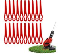 Lot de 100 lames de rechange de 83 mm pour tondeuse à gazon, lames en plastique pour coupe-bordure Einhell sans fil (A)