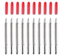 Lot de 100 lames de traceur graphique en vinyle à 45 degrés pour Graphtec CB09U CB09 Silhouette Camée Couteau de coupe Maker