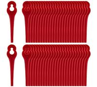 Lot de 100 lames en plastique PA6 compatibles avec les coupe-bordures Güde RT 250/18 RTS, 250/18RT, compatibles avec Güde 58598 RT 18-201-05,58599 RT 18-0