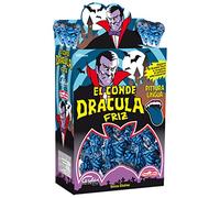 Lot de 100 Leca EL CONDE DRACULA FRIZ peinture LINGUE BLEU CHUPA CHUPS SFUSI