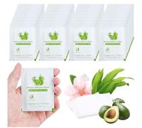 Lot de 100 lingettes démaquillantes emballées individuellement