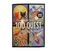 Lot de 100 livres de coloriage par numéros, une série fascinante pour les amateurs de coloriage TcK436 (gris, taille unique)
