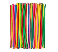 Lot de 100 longs ballons torsadables, multicolore, 26 cm, ballons de modélisation de décoration de fête pour enfants