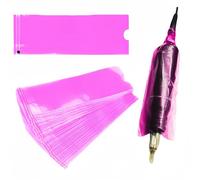 Lot de 100 manchons jetables pour tatouage - pour une installation et une hygiène constantes du client, extensibles pour la plupart des styles de stylos