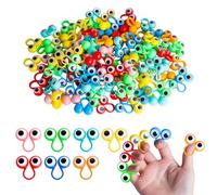 Lot de 100 marionnettes à doigts pour enfants, jouets éducatifs, cadeaux de fête pour garçons et filles (couleur occasionnelle)