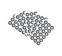 Lot de 100 marqueurs de 12 mm pour scanner 3D, points de repère pour le suivi 3D, réflexion diffuse
