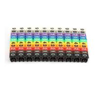 Lot de 100 marqueurs de câble numériques en plastique à code numérique 0 9 pour fixer les câbles (100 pièces KCM 2, 5 mm 2, 5 carrés)