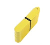Lot de 100 marqueurs for pots fleurs, étiquettes en plastique for pépinière, jardinage, arbres Pour l'enregistrement des noms de plantes(Yellow)