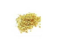 Lot de 100 mini épingles à nourrice en acier doré