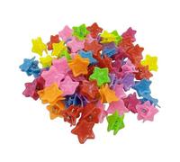 Lot De 100 Mini-Pinces À Cheveux Pour Petites Filles, Accessoires Pour Cheveux, Barrettes À Fleurs, Pour Écolières, Enfants Et Adolescentes - Fivepointedstar