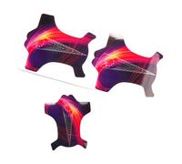 Lot de 100 modèles d'extension d'ongles faciles à façonner et à adapter - Convient pour les professionnels et les amateurs de manucure - Fournitures d'entraînement