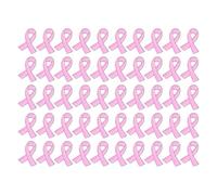 Lot de 100 - Octobre Rose Pins, Broche Sensibilisation Cancer du Sein | Broche, Badge, Épingle, Métal, Sensibilisation Cancer du Sein, Bienfaisance, pour collectes, événements & cadeau solidaire