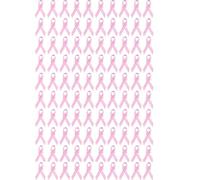 Lot de 100 Octobre Rose Pins, Épingles en Polyester Octobre Rose Broche Ruban Cancer du Sein Accessoires de Décoration avec Épingle de Sûreté pour Femme Cadeau de Bienfaisance