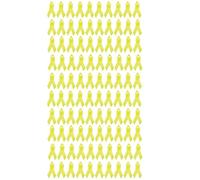 Lot de 100 Octobre Rose Pins, Épingles en Polyester Octobre Rose Broche Ruban Cancer du Sein Accessoires de Décoration avec Épingle de Sûreté pour Femme Cadeau de Bienfaisance