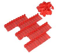 Lot de 100 outils de gestion flexible pour bétail, mouton, cochon