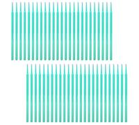 Lot de 100 outils de nettoyage pour port de charge de téléphone, mini brosses rondes en coton doux et feutre compatibles avec iPhone 11 Pro, haut-parleur, tablette, appareil photo, ordinateur portable