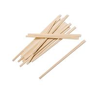 Lot de 100 Paires de baguettes chinoises - usage unique conditionnées individuellement - Longueur 21 cm - bambou jetables - indiquées pour sushi, cuisine chinoise, poisson et assiettes asiatiques