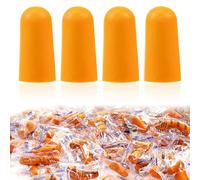 Lot de 100 Paires de Bouchon D'oreille, Boule Quies Anti Bruit, SNR 34 db, Réutilisables Boule Quies en Éponge Souple, pour Dormir, Ronfler, Travailler, Voyager