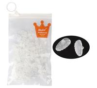 Lot de 100 paires de coussinets de nez en silicone pour lunettes - Granulés de massage à visser pour magasin de lunettes et hôpital oculaire Dhoptical