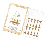 Lot de 100 pansements de nez discrets - Bandes lifting - Amélioration naturelle - Confortables tout au long de la journée - Lift invisible