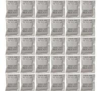 Lot de 100 paquets déshydratants anti-moisissure - 2 g - Gel de silice de qualité alimentaire - Absorbeurs d'humidité pour le stockage des aliments, des épices, des bijoux, des appareils électroniques