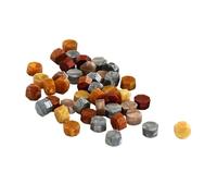 Lot de 100 pastilles de pour sceau de - Perles de octogonales pour cachet de - Perles de à cacheter pour les, les adultes, les amis, la famille