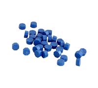 Lot de 100 pastilles de tampons pour timbres - Kit de scellement - Perles de scellement octogonales - Pour enveloppes de lettres créatives pour invitation de mariage, lettres