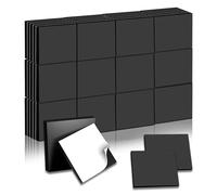 Lot de 100 Pastilles Magnétiques Autocollantes 20x20 mm - Aimants Adhésifs pour Photos, Tableau Blanc, Frigo - Petits Aimants Puissants pour Bureau et Maison