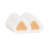 Lot de 100 patchs adhésifs en gel hydrocolloïde pour soulager la douleur au niveau des pieds (triangle A02)